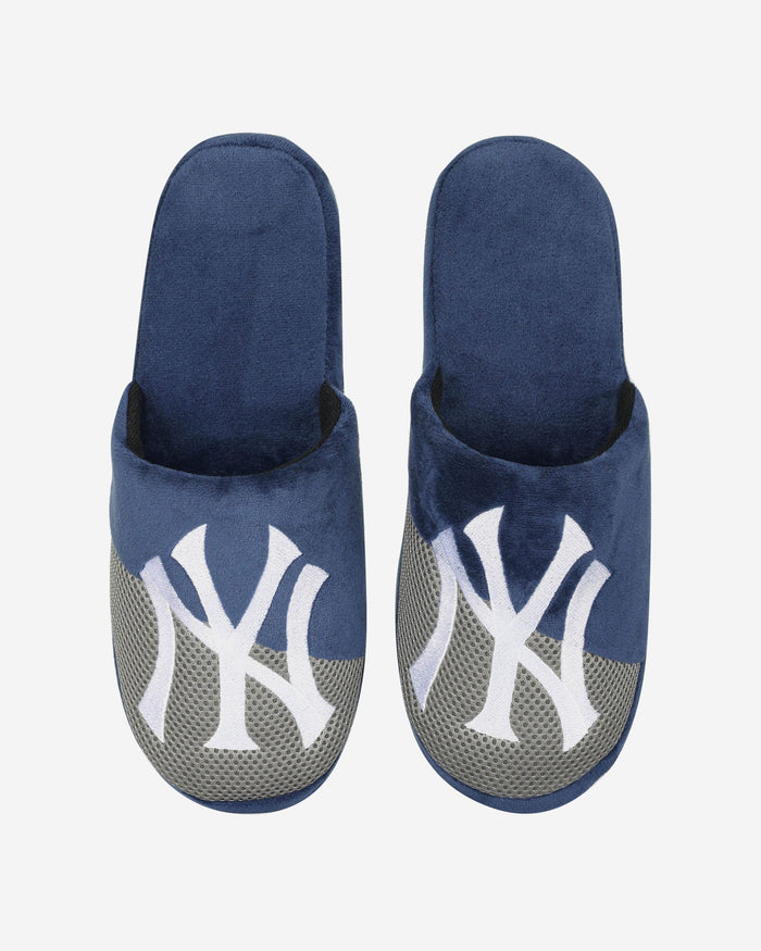New York Yankees Team Logo Staycation Slipper FOCO - FOCO.com
