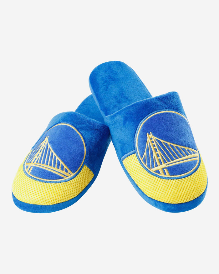 Golden State Warriors Team Logo Staycation Slipper FOCO - FOCO.com