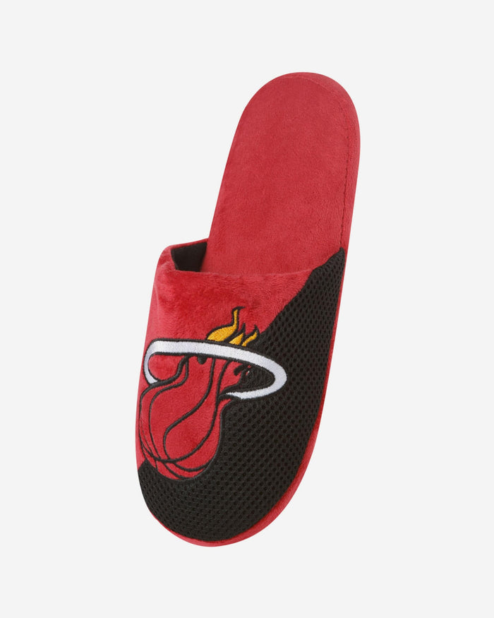 Miami Heat Team Logo Staycation Slipper FOCO - FOCO.com