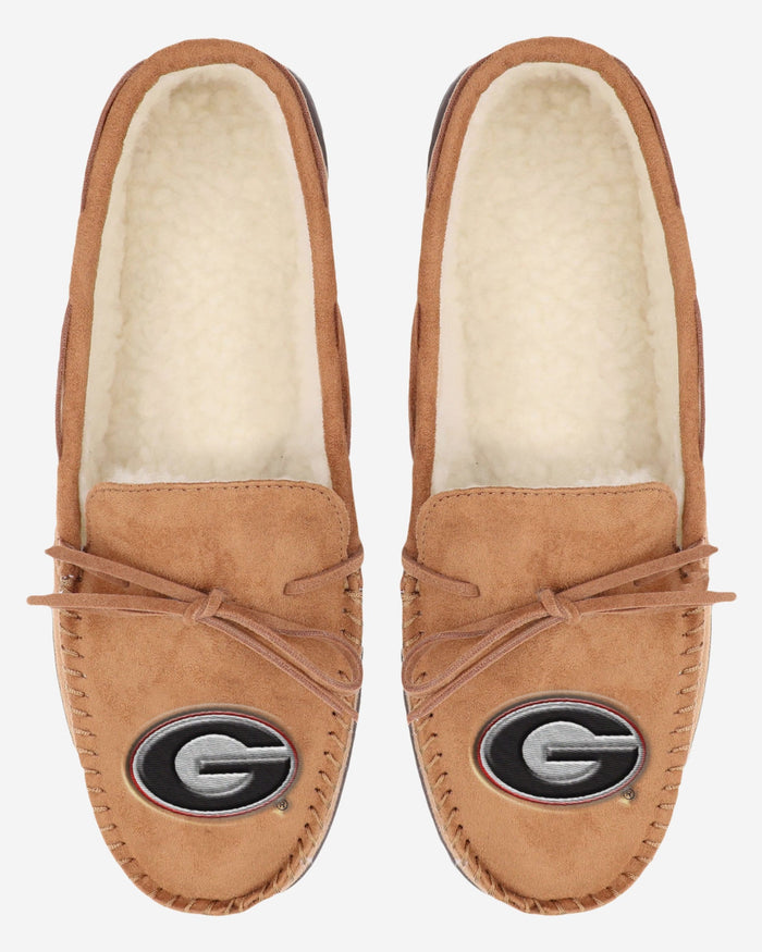 Georgia Bulldogs Moccasin Slipper FOCO - FOCO.com