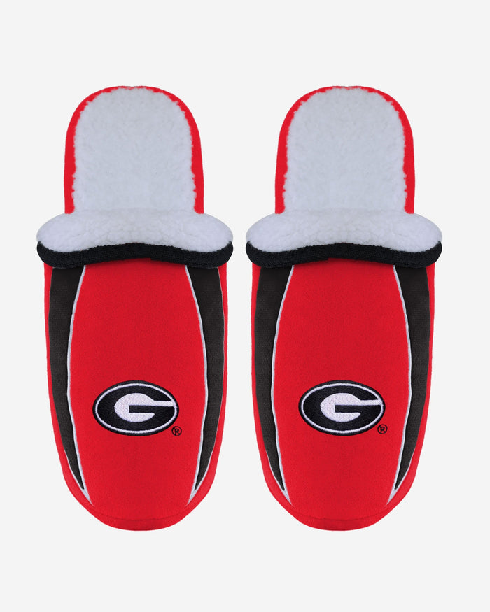 Georgia Bulldogs Sherpa Slide Slipper FOCO S - FOCO.com