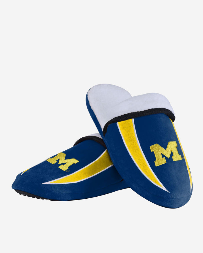 Michigan Wolverines Sherpa Slide Slipper FOCO - FOCO.com