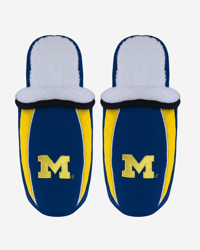 Michigan Wolverines Sherpa Slide Slipper FOCO S - FOCO.com