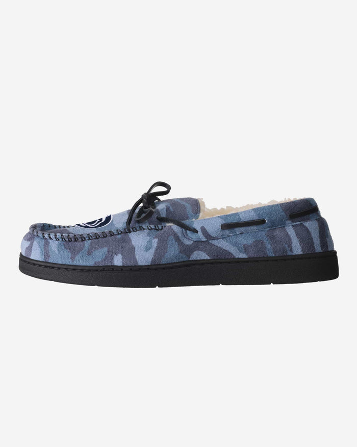 Penn State Nittany Lions Printed Camo Moccasin Slipper FOCO S - FOCO.com