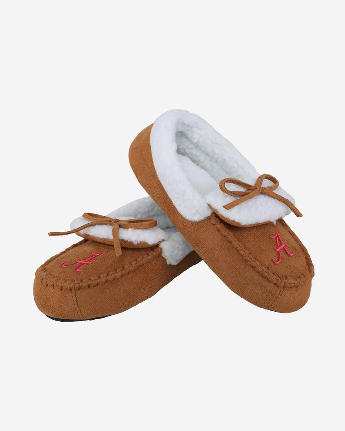 Alabama Crimson Tide Youth Moccasin Slipper FOCO - FOCO.com