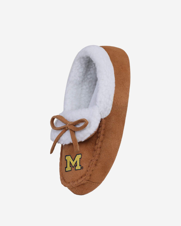 Michigan Wolverines Youth Moccasin Slipper FOCO - FOCO.com