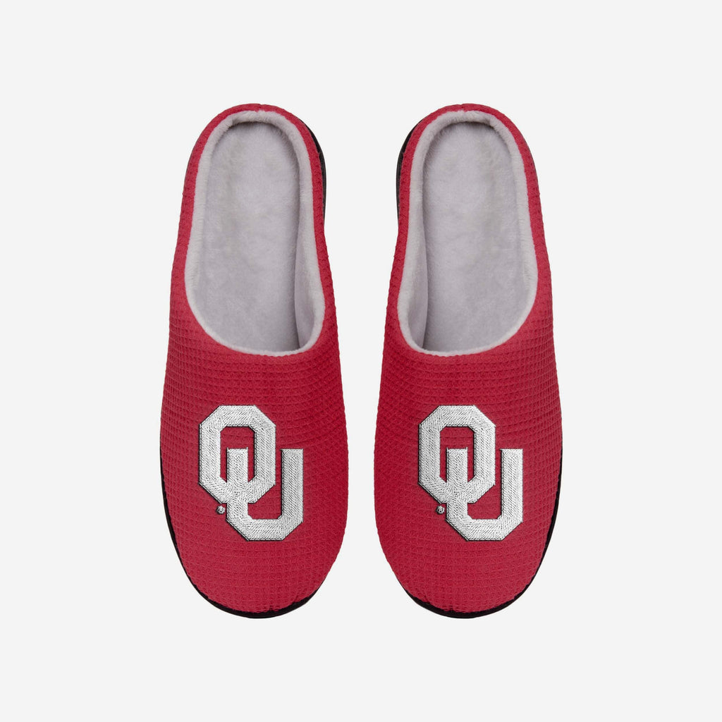 Oklahoma Sooners Memory Foam Slide Slipper FOCO S - FOCO.com