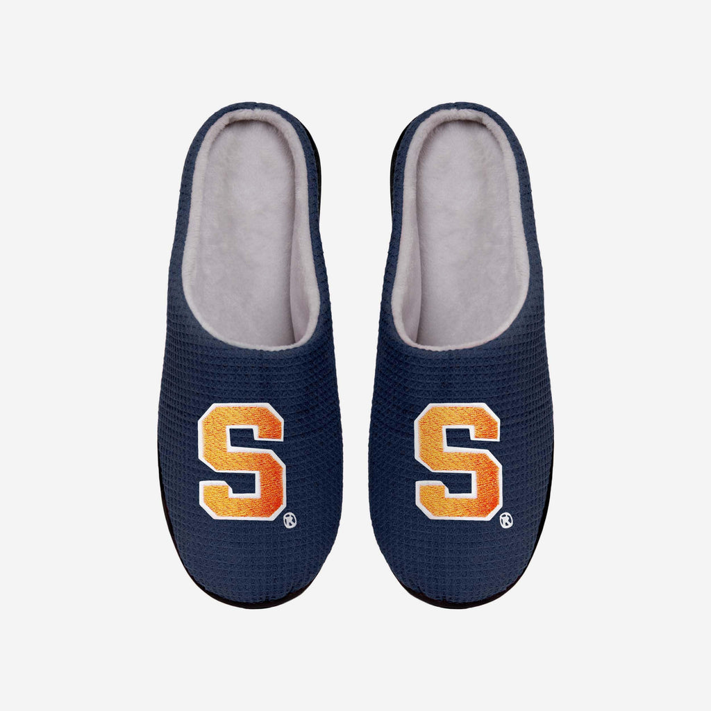 Syracuse Orange Memory Foam Slide Slipper FOCO S - FOCO.com