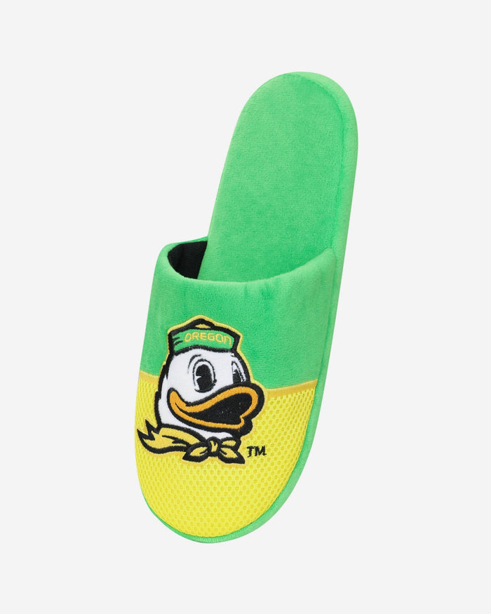 Oregon Ducks Team Logo Staycation Slipper FOCO - FOCO.com