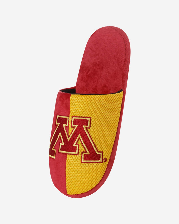 Minnesota Golden Gophers Team Logo Staycation Slipper FOCO - FOCO.com