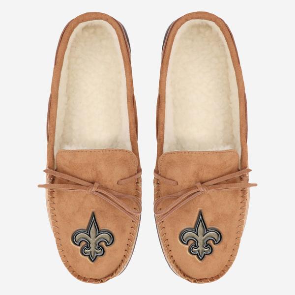 New Orleans Saints Moccasin Slipper FOCO - FOCO.com