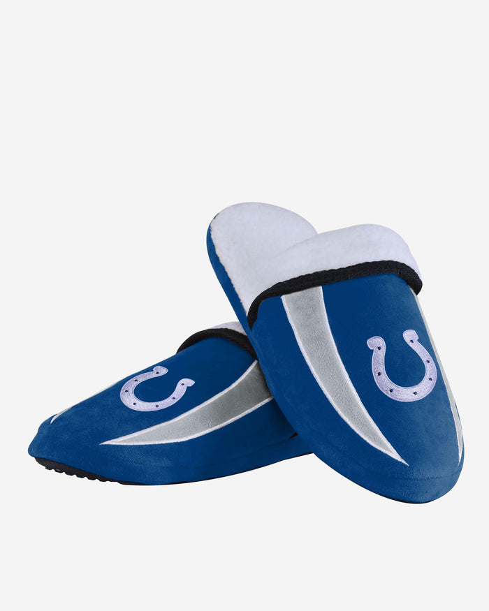 Indianapolis Colts Sherpa Slide Slipper FOCO - FOCO.com