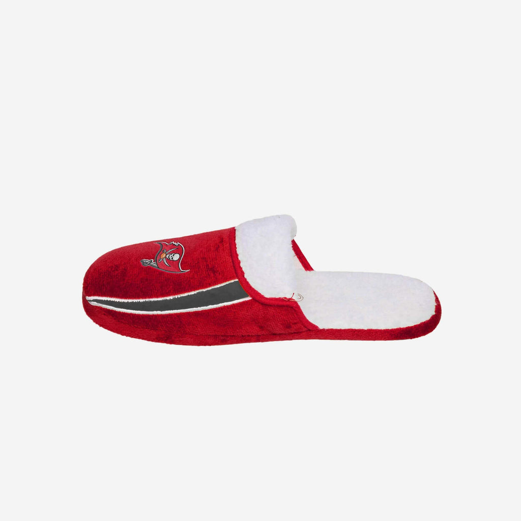 Tampa Bay Buccaneers Sherpa Slide Slipper FOCO - FOCO.com