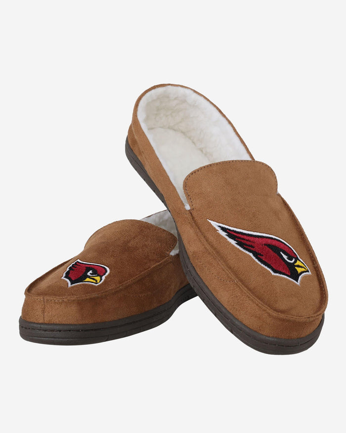 Arizona Cardinals Beige Moccasin Slipper FOCO - FOCO.com