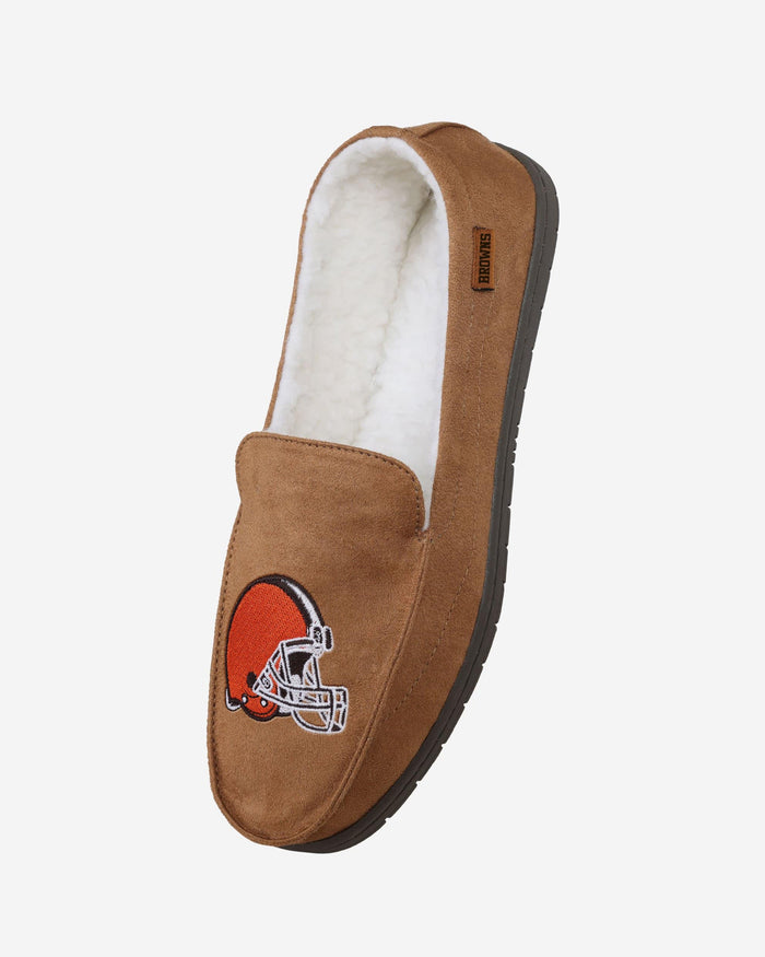 Cleveland Browns Original Beige Moccasin Slipper FOCO - FOCO.com