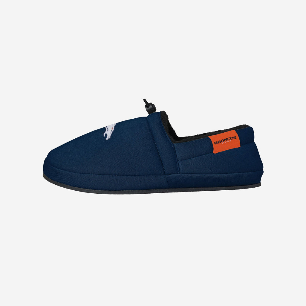 Denver Broncos Big Logo Athletic Moccasin Slipper FOCO S - FOCO.com