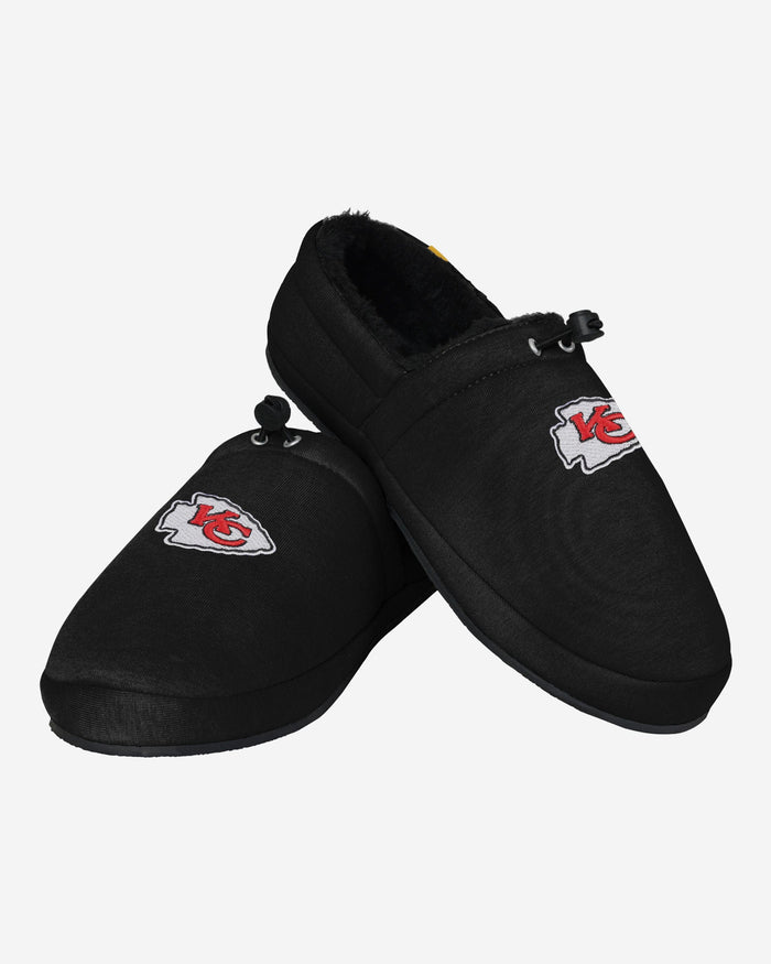 Kansas City Chiefs Big Logo Athletic Moccasin Slipper FOCO - FOCO.com