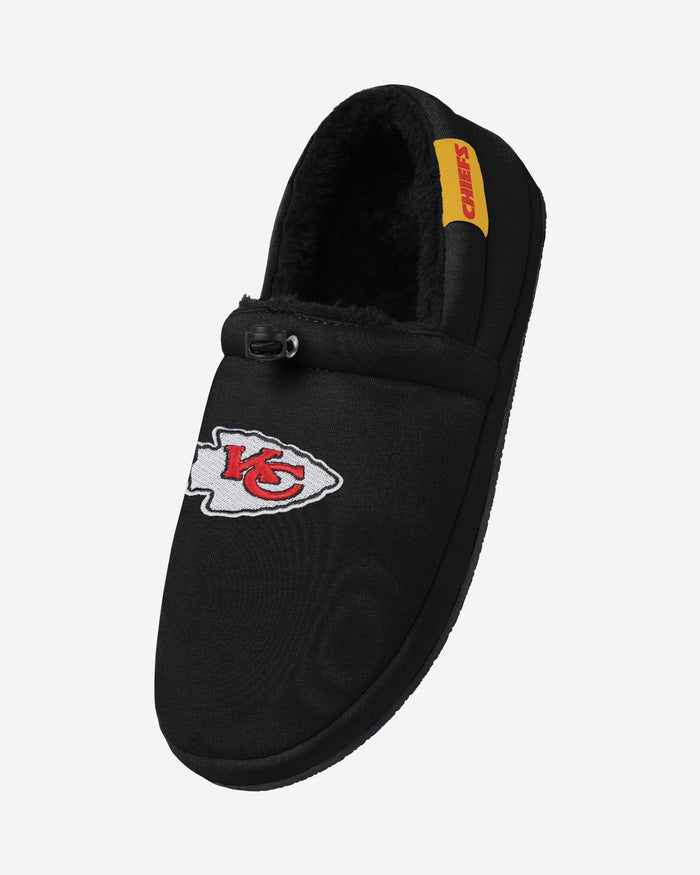 Kansas City Chiefs Big Logo Athletic Moccasin Slipper FOCO - FOCO.com