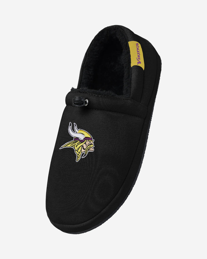 Minnesota Vikings Big Logo Athletic Moccasin Slipper FOCO - FOCO.com