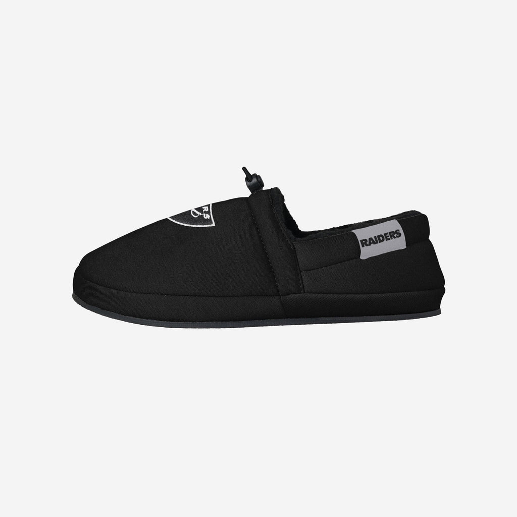 Las Vegas Raiders Big Logo Athletic Moccasin Slipper FOCO S - FOCO.com