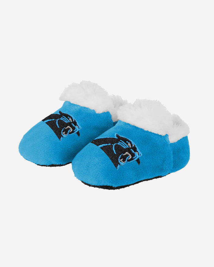 Carolina Panthers Logo Baby Bootie Slipper FOCO 0-3 mo - FOCO.com