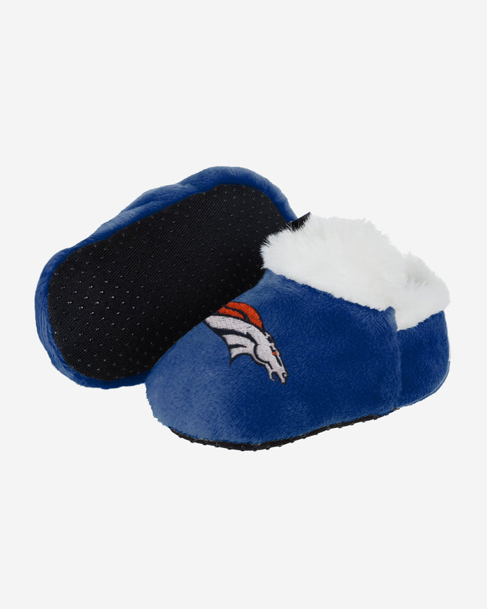 Denver Broncos Logo Baby Bootie Slipper FOCO - FOCO.com