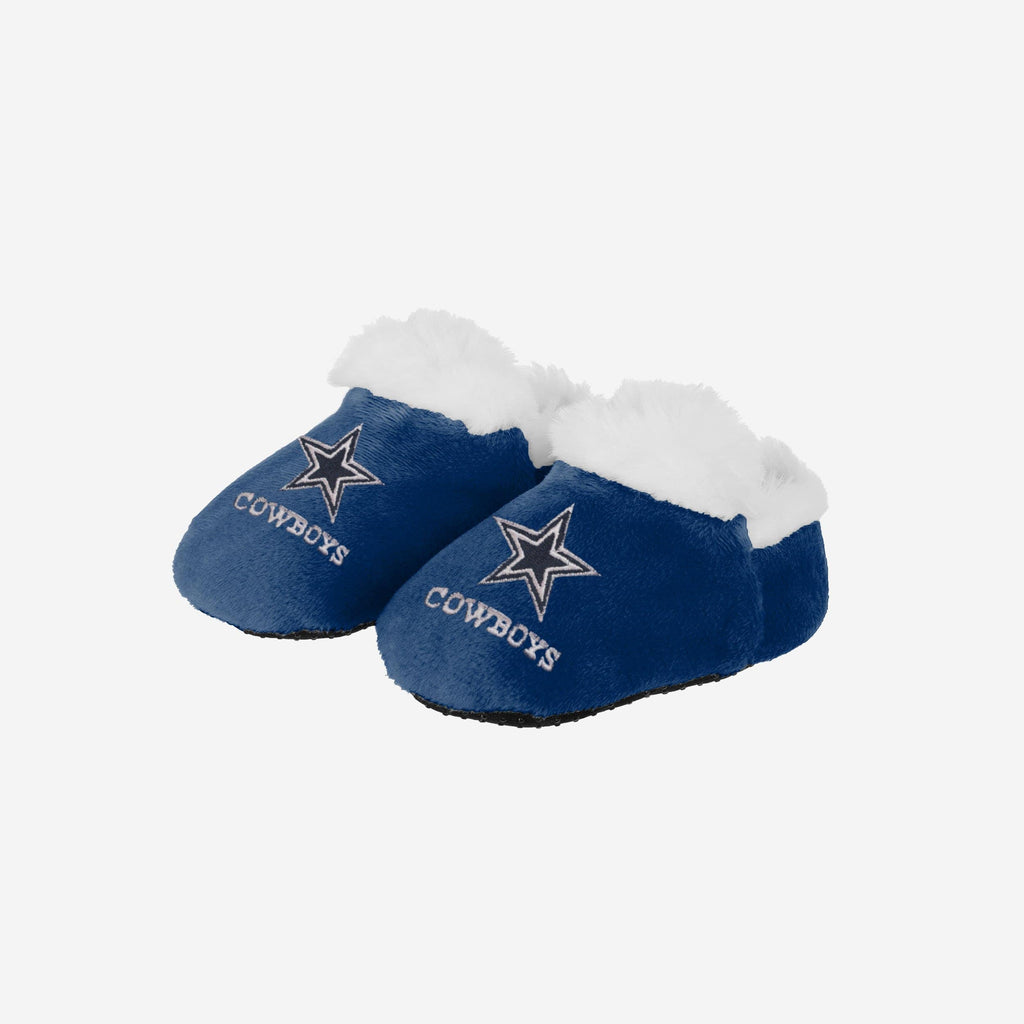 Dallas Cowboys Logo Baby Bootie Slipper FOCO 0-3 mo - FOCO.com