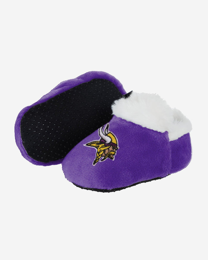Minnesota Vikings Logo Baby Bootie Slipper FOCO - FOCO.com