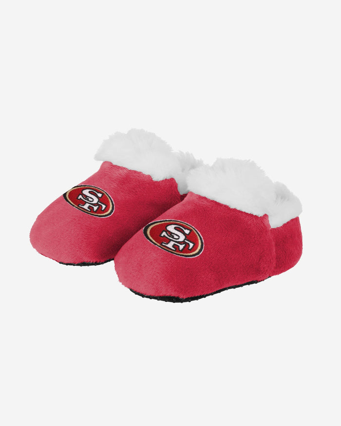 San Francisco 49ers Logo Baby Bootie Slipper FOCO 0-3 mo - FOCO.com