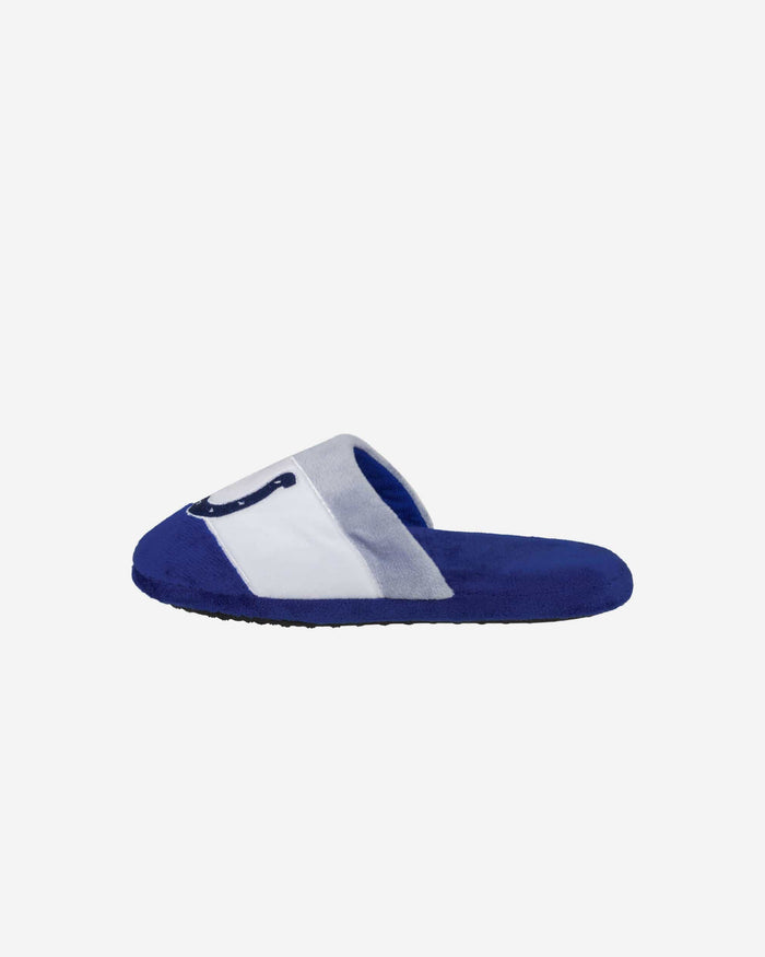 Indianapolis Colts Youth Colorblock Slide Slipper FOCO - FOCO.com