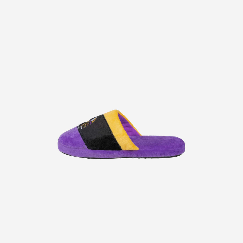 Minnesota Vikings Youth Colorblock Slide Slipper FOCO - FOCO.com