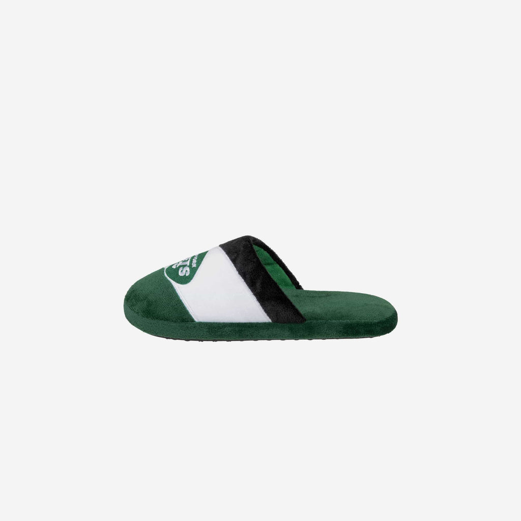 New York Jets Youth Colorblock Slide Slipper FOCO - FOCO.com