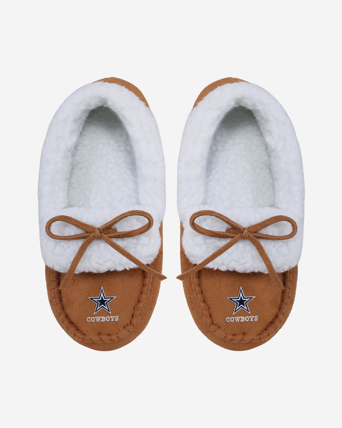 Dallas Cowboys Youth Moccasin Slipper FOCO S - FOCO.com