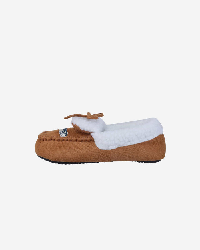 Seattle Seahawks Youth Moccasin Slipper FOCO - FOCO.com