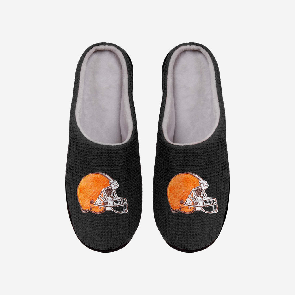 Cleveland Browns Memory Foam Slide Slipper FOCO S - FOCO.com