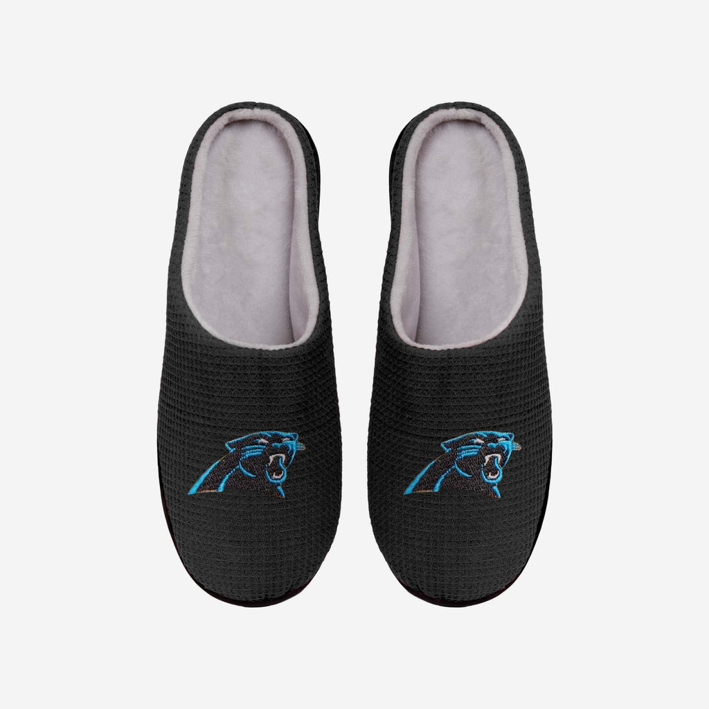 Carolina Panthers Memory Foam Slide Slipper FOCO S - FOCO.com