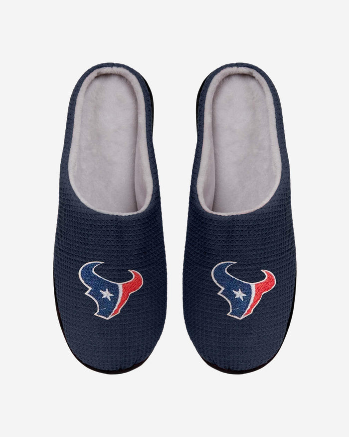 Houston Texans Memory Foam Slide Slipper FOCO S - FOCO.com