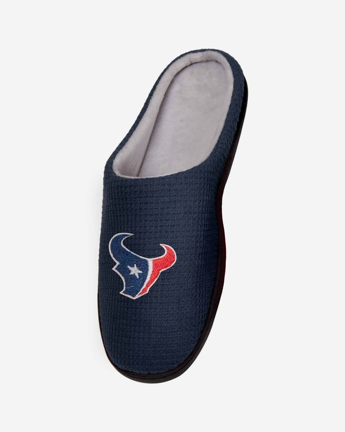 Houston Texans Memory Foam Slide Slipper FOCO - FOCO.com