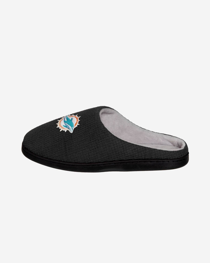 Miami Dolphins Memory Foam Slide Slipper FOCO - FOCO.com