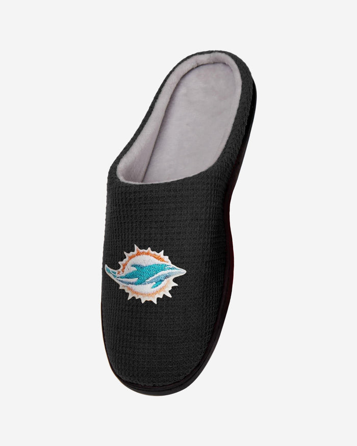 Miami Dolphins Memory Foam Slide Slipper FOCO - FOCO.com