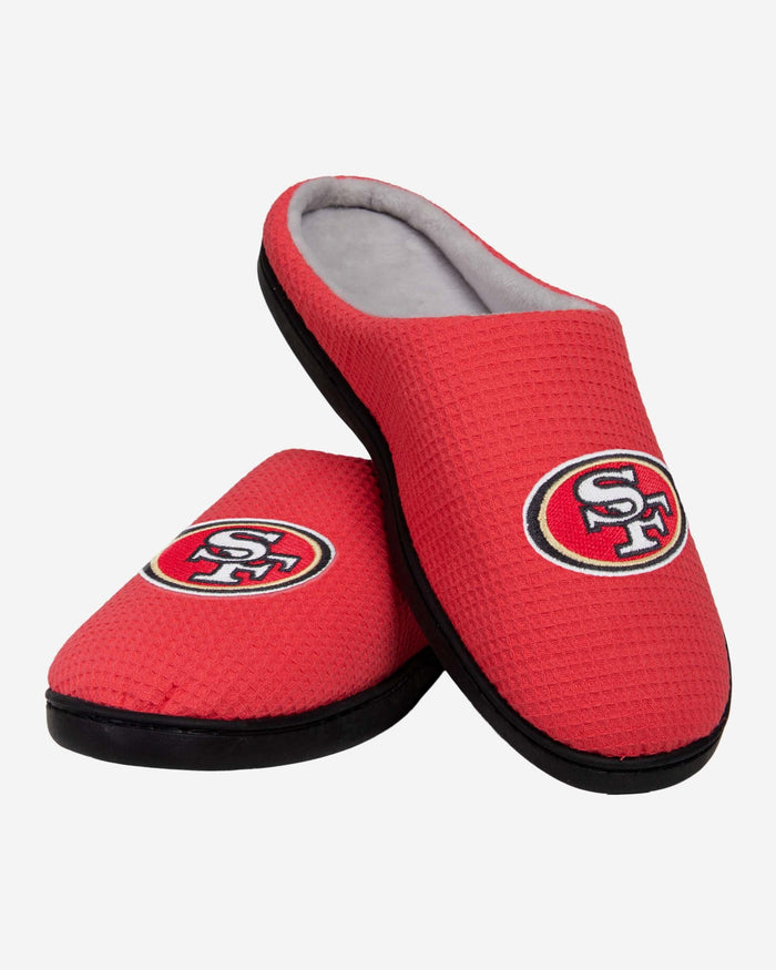 San Francisco 49ers Memory Foam Slide Slipper FOCO - FOCO.com