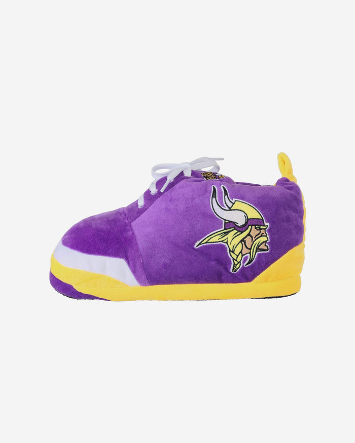 Minnesota Vikings Youth Plush Sneaker Slipper FOCO S - FOCO.com
