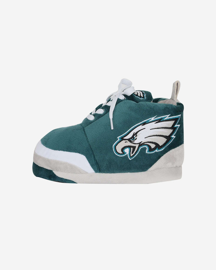 Philadelphia Eagles Youth Plush Sneaker Slipper FOCO S - FOCO.com