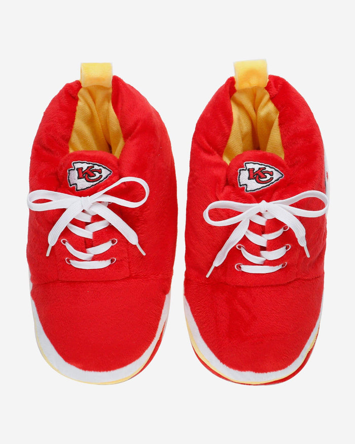 Kansas City Chiefs Plush Sneaker Slipper FOCO - FOCO.com