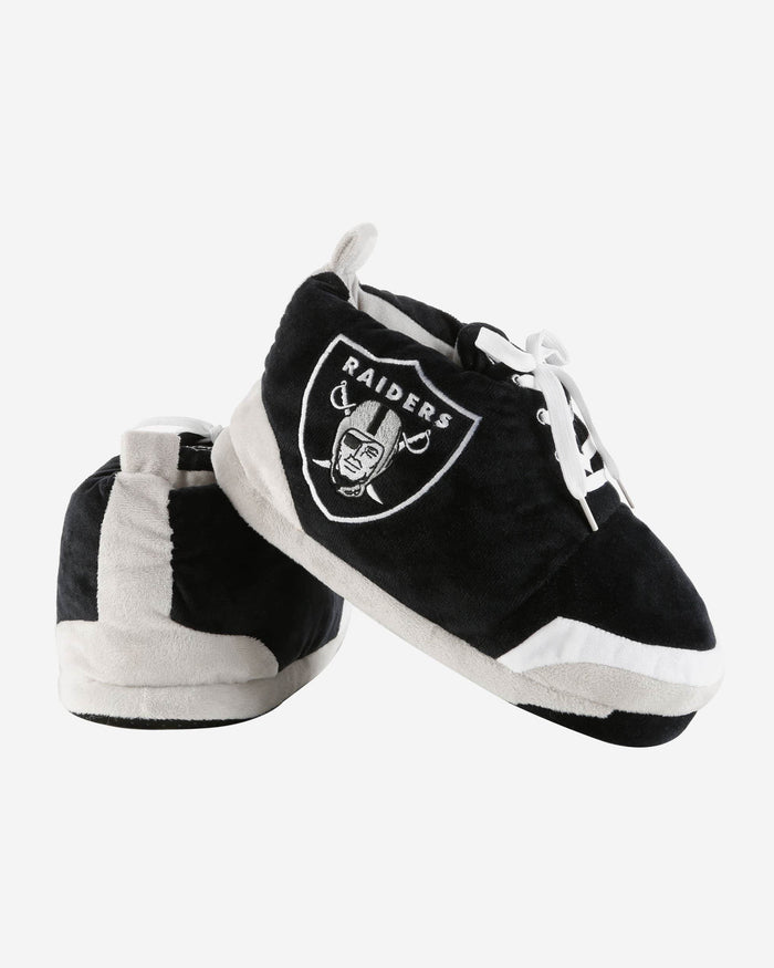 Las Vegas Raiders Plush Sneaker Slipper FOCO - FOCO.com