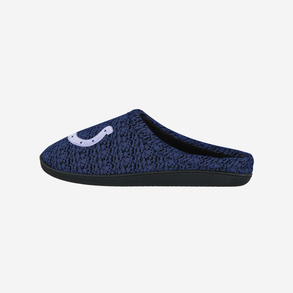 Indianapolis Colts Poly Knit Cup Sole Slipper FOCO S - FOCO.com