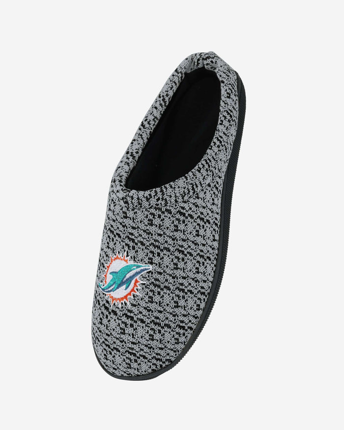 Miami Dolphins Poly Knit Cup Sole Slipper FOCO - FOCO.com