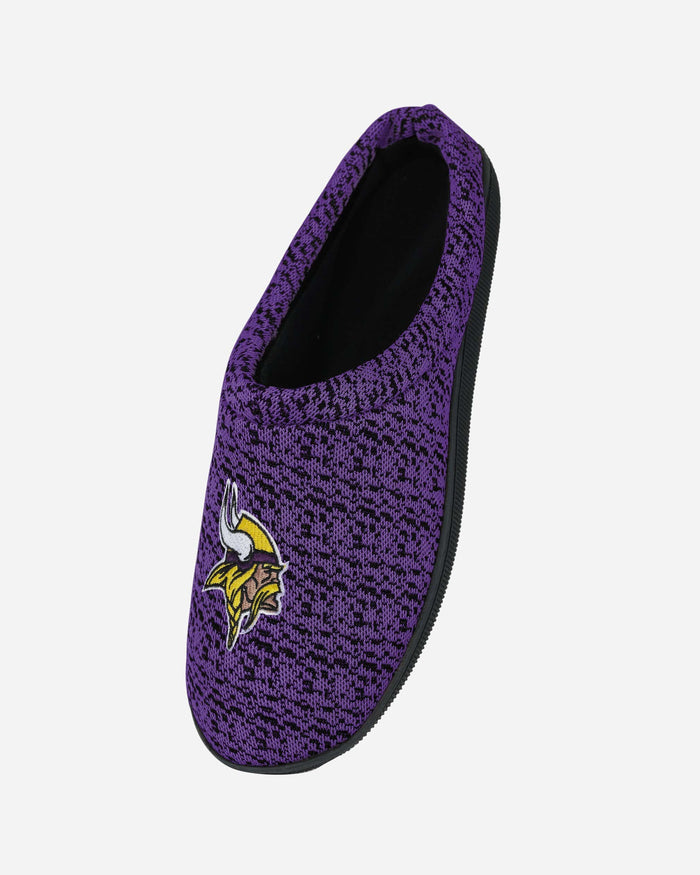Minnesota Vikings Poly Knit Cup Sole Slipper FOCO - FOCO.com
