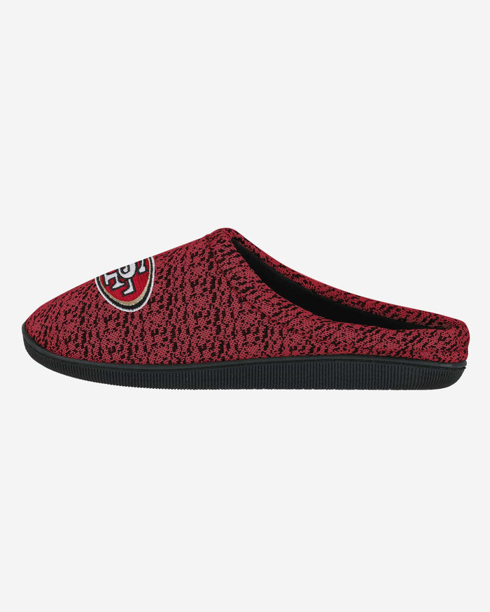 San Francisco 49ers Poly Knit Cup Sole Slipper FOCO S - FOCO.com