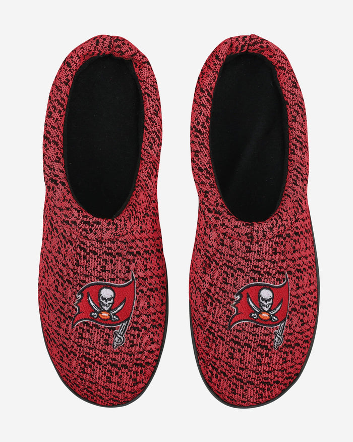 Tampa Bay Buccaneers Poly Knit Cup Sole Slippers FOCO - FOCO.com